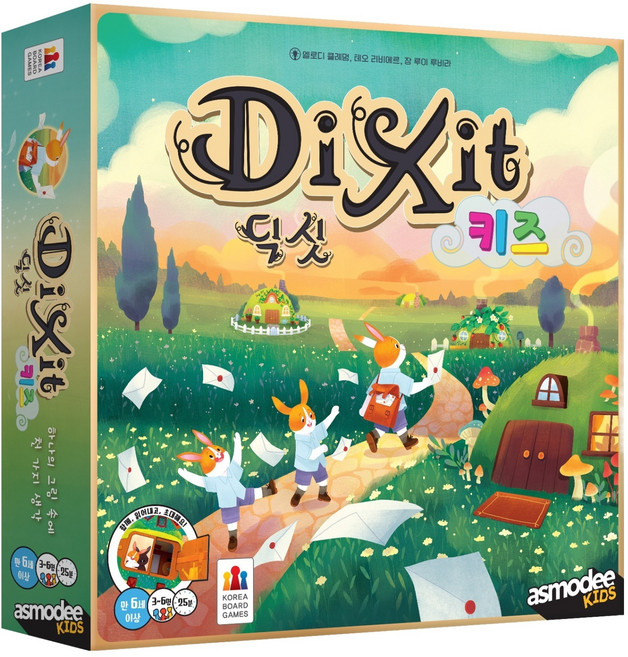 아스모디 딕싯 키즈 보드게임, 1개