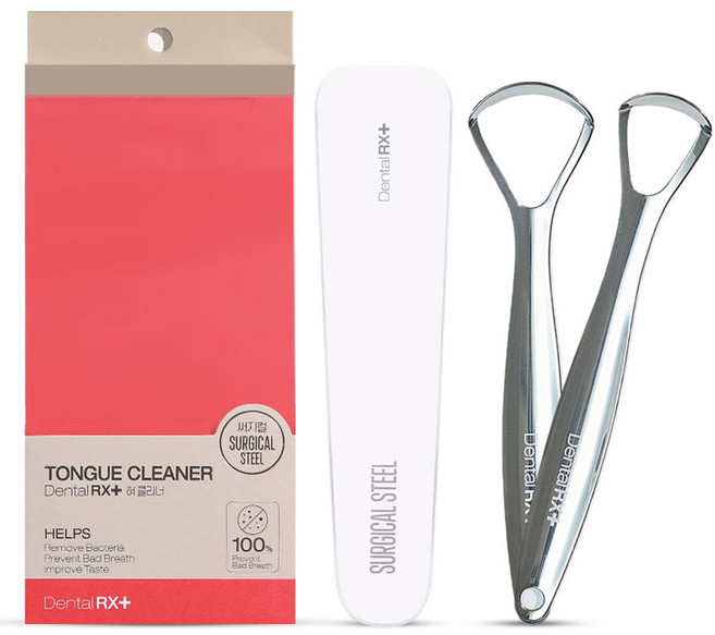 덴탈알엑스 혀클리너 2p, 25g, 1개