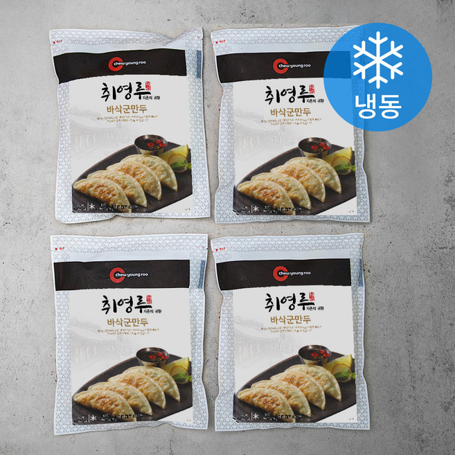 취영루 바삭 군만두 (냉동), 420g, 4개
