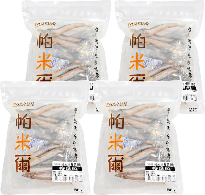 PARMIR 帕米爾 原廠公司貨 犬貓用 極鮮凍乾, 柳葉魚, 125g, 4包