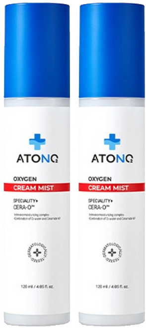 아토앤오투 옥시젠 크림 미스트, 120ml, 2개