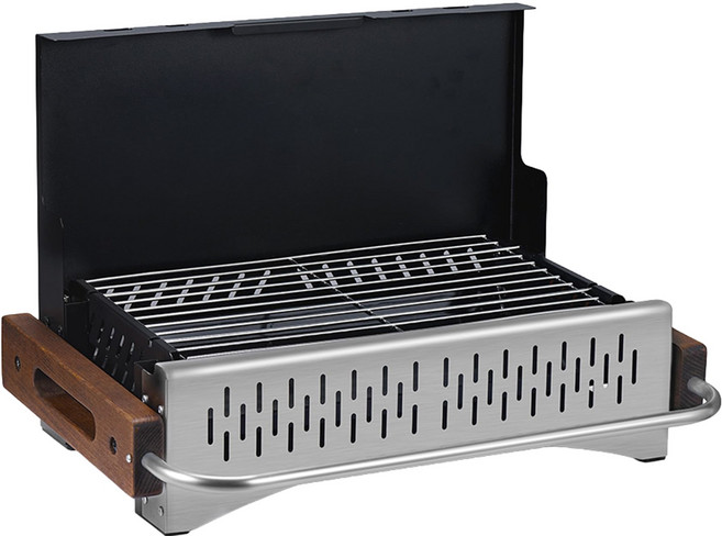 桌面便攜式烤肉架 一秒收納 一擦即淨 多人適用