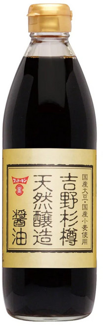 FUNDOKIN 野杉樽醸造醤油, 500ml, 1瓶