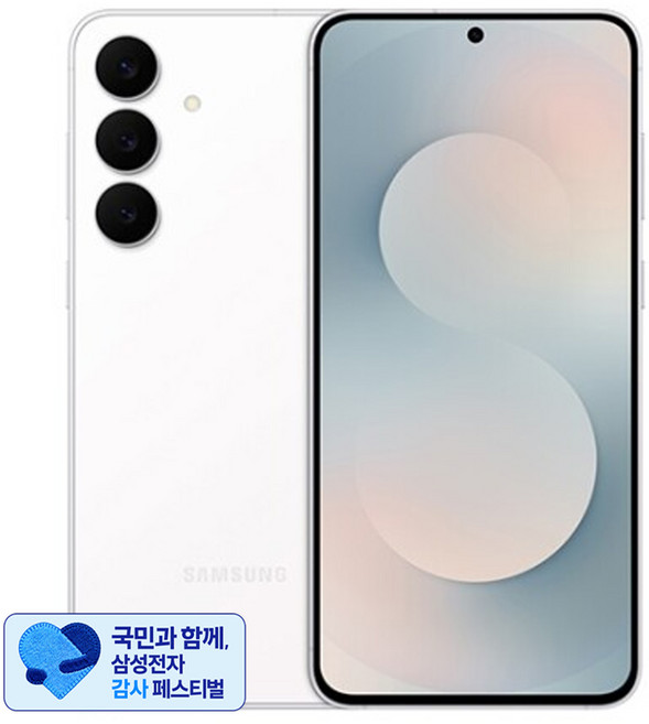 [삼성 감사 페스티벌] 삼성전자 갤럭시 S25 FE SM-S731N, 화이트실버, 256GB
