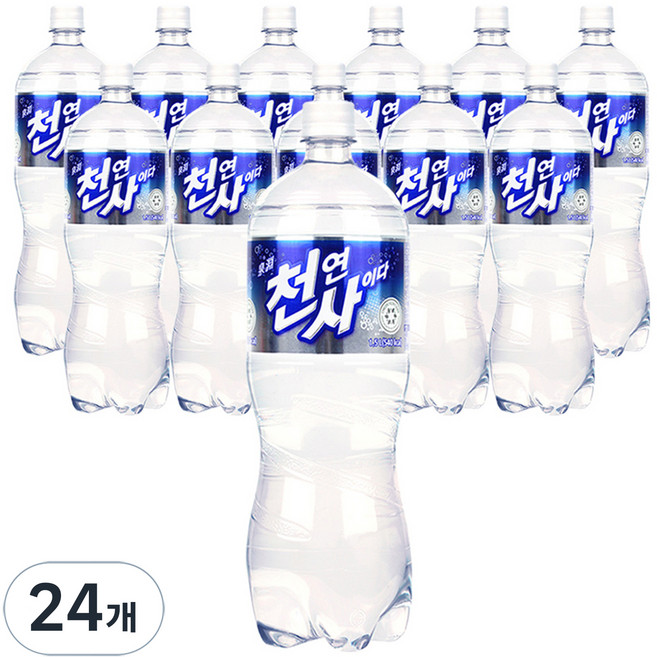 천연사이다, 1.5L, 24개