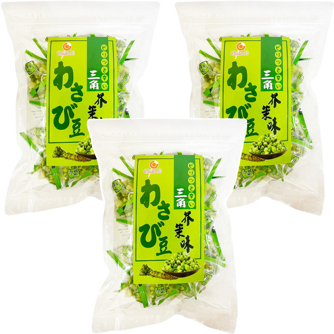 Chiao-E 巧益 芥末豆, 170g, 3袋