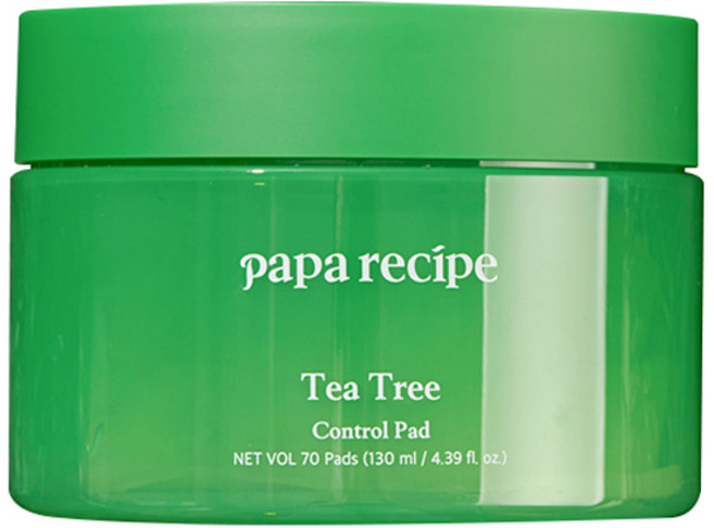 파파레서피 티트리 컨트롤 패드, 130ml, 1개, 70매입
