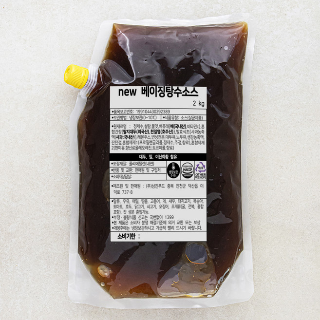 세미원 푸드 베이징 탕수소스, 2kg, 1개