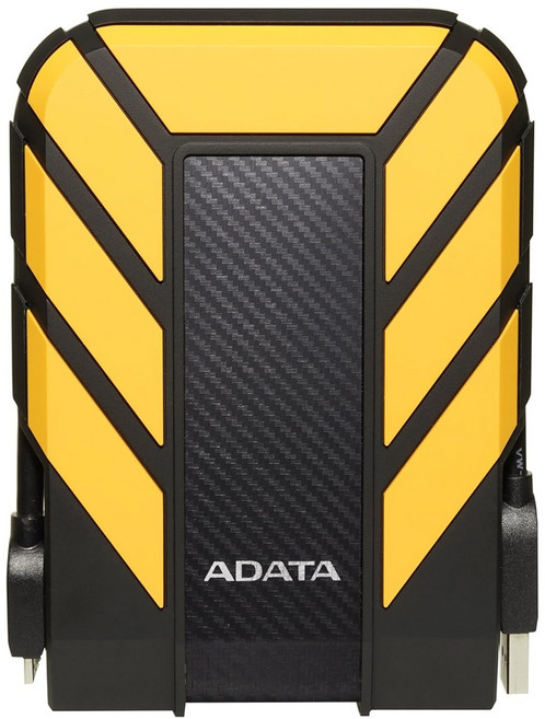 ADATA 威剛 HD710Pro 2.5吋軍規防水防震行動硬碟, 2TB, 黃色
