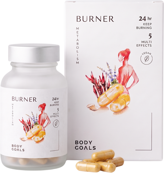 BODY GOALS 打卡倍燃極纖素, 1個, 30顆