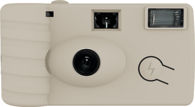 Booie 一次性情境底片相機 黑白 27張 GRAY, 黑白27張, B3CA-20Z, 1個