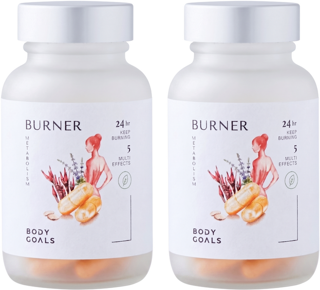 BODY GOALS 打卡倍燃極纖素, 2個, 30顆