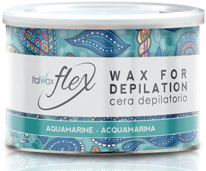 이탈왁스 소프트 왁스 플렉스 틴 아쿠아마린 제모크림, 400g, 1개