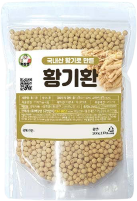 백장생 토종 황기환, 1개, 300g