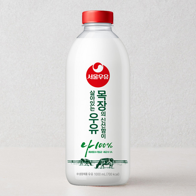 서울우유 목장의 신선함이 살아있는 우유, 1L, 1개