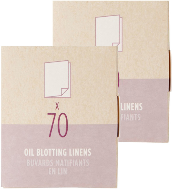 더페이스샵 데일리뷰티툴즈 기름종이 마, 70매입, 2개