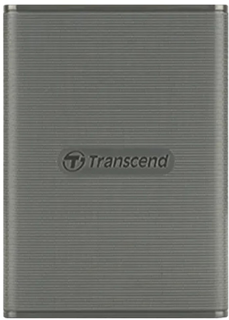 Transcend 創見 USB3.2/Type C 雙介面外接SSD行動固態硬碟 ESD360C, 1TB, 古典灰
