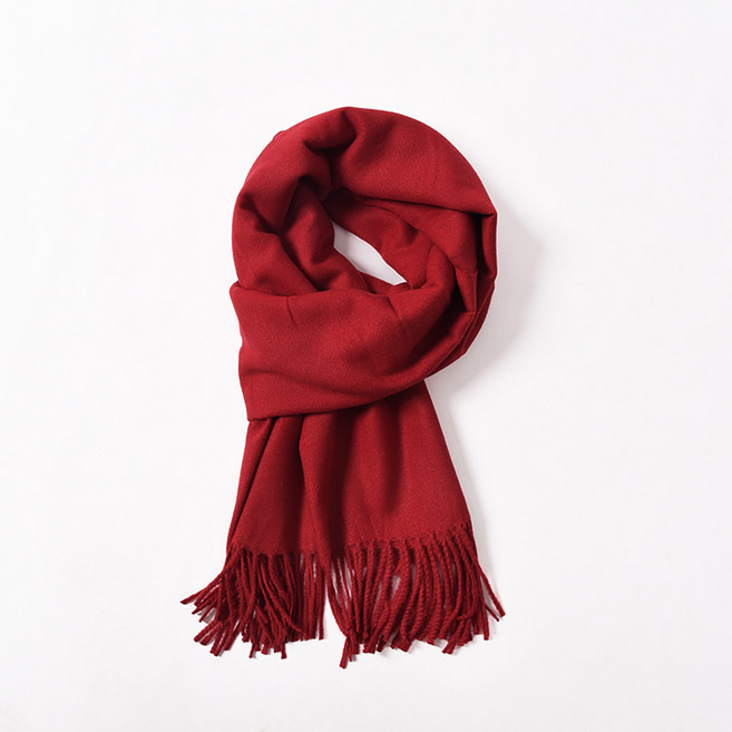 시크힐즈 이피퍼니 심플 솔리드 베이직 무지 머플러 12697