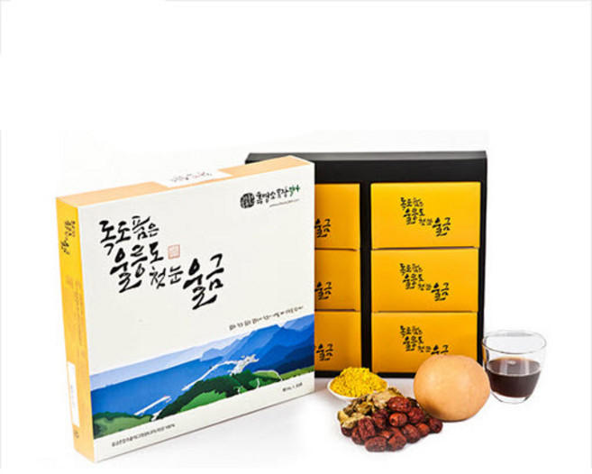 흑염소목장364 독도품은 울릉도 첫눈 울금즙 30p, 30개