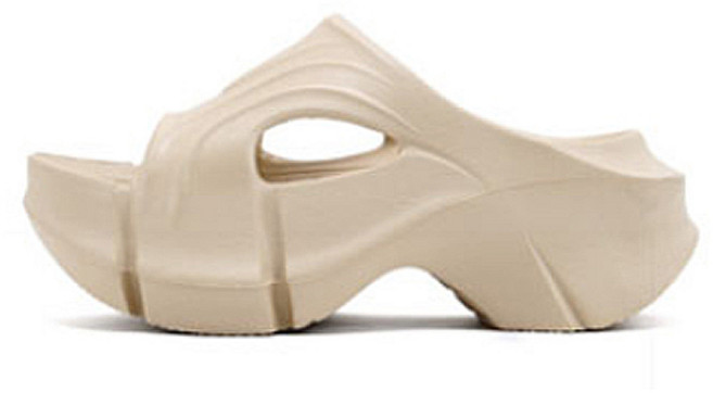 피어니스트 여성용 통굽 플립 슬리퍼