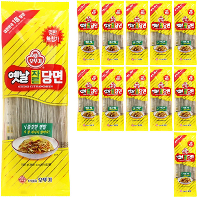 오뚜기옛날 자른당면, 100g, 12개