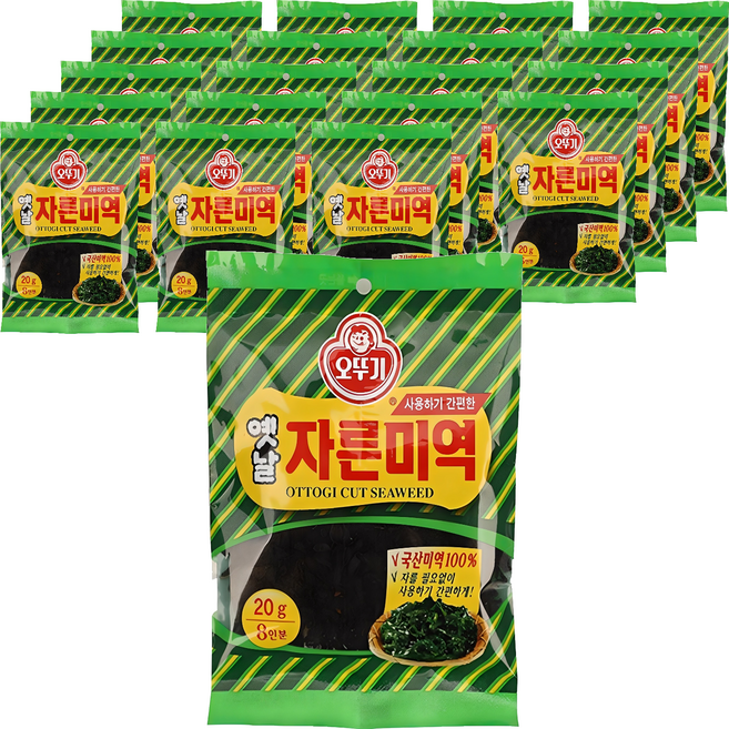 오뚜기 옛날자른미역, 20g, 20개