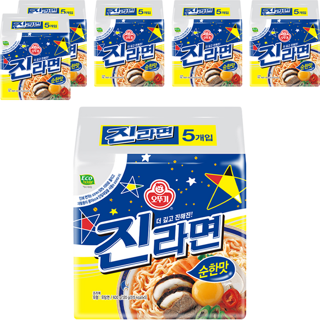 오뚜기 진라면 순한맛 120g, 30개