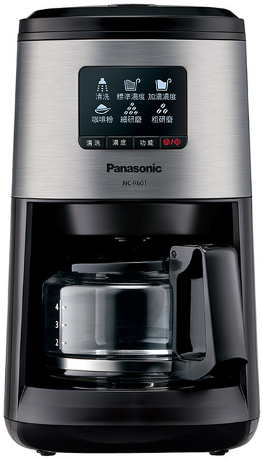 Panasonic 全自動研磨咖啡機, NC-R601, 黑色