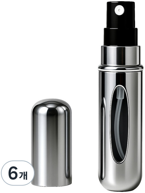 아이돈케어 새지않는 향수 팟 공병, 6개, 실버
