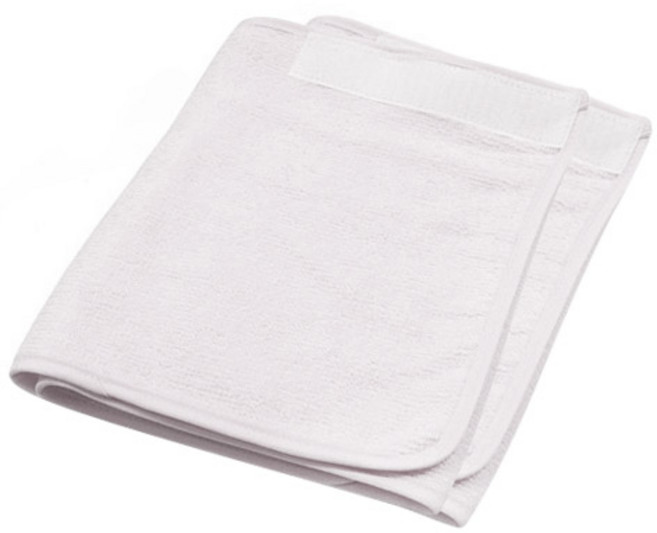 나도미인 소프트 순면터번 680 x 185 mm, 화이트, 2개