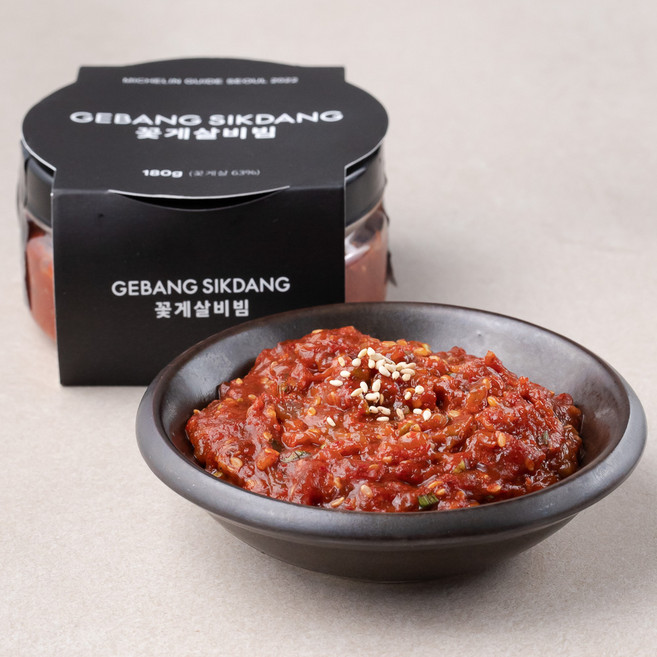 게방식당 꽃게살비빔, 180g, 1개