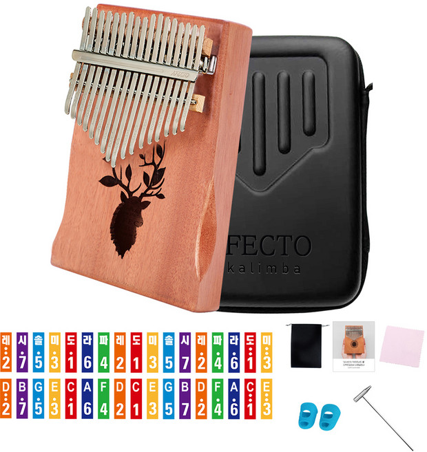아펙토 디어 칼림바 + 전용 하드케이스 + 구성품세트, 1개
