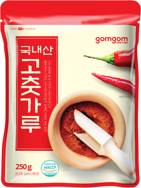 곰곰 국내산 고춧가루, 250g, 1개