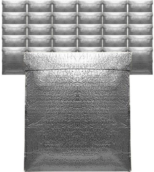 접착식 은박 보온보냉팩 20 x 25 cm, 50개