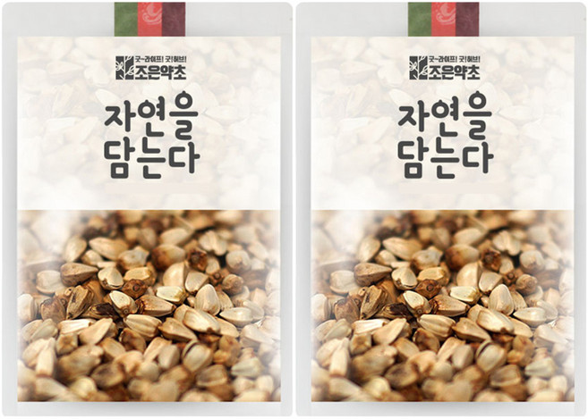 조은약초 볶은 홍화씨, 600g, 2개