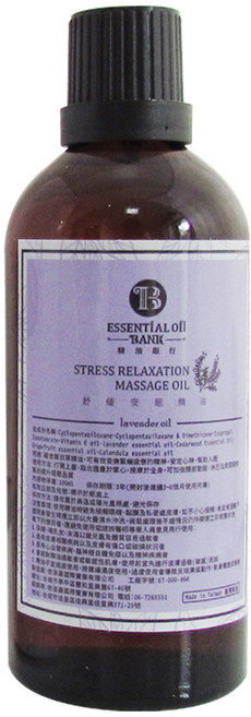 ESSENTIAL OIL BANK 精油銀行 舒緩安眠精油 100ml 天然萃取 按摩泡澡皆可, 1瓶