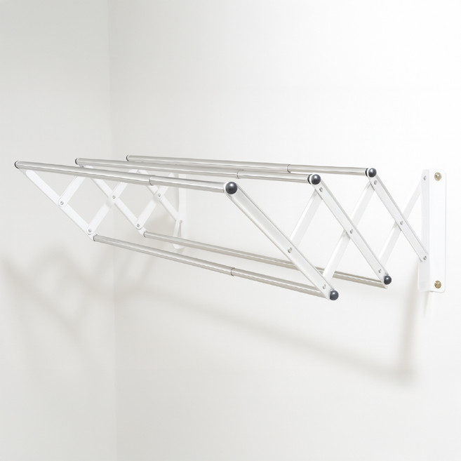 아텍스몰 슬라이드 자바라 벽부착건조대 650~1150mm, 1개, 1개