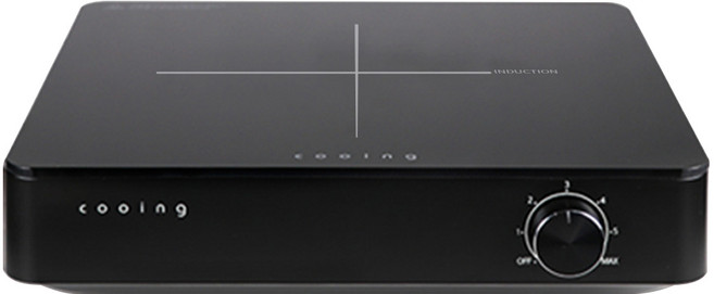 쿠잉전자 전기레인지 1구 블랙, ERC-1BR, 일반형