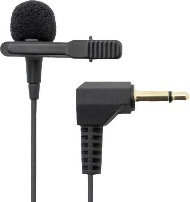 CAROL 佳樂 有線領夾式麥克風, 黑色, MDM-865 TS