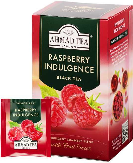 아마드티 라즈베리 인델젼스 블랙티, 2g, 20개입, 1개