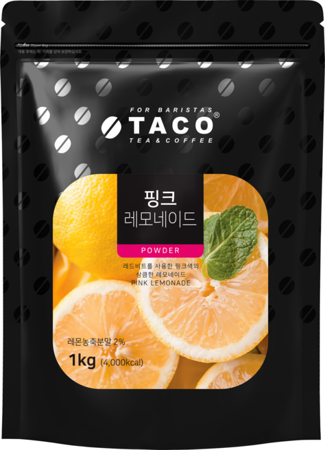 타코 핑크레모네이드, 1kg, 1개입, 1개