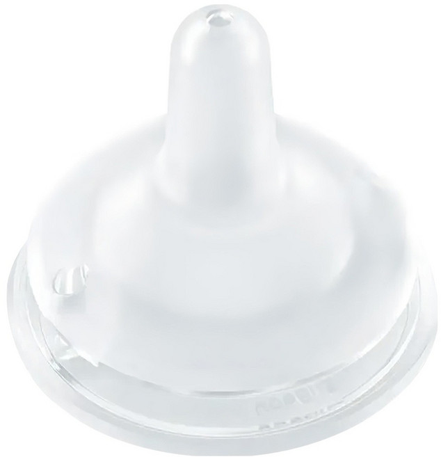 pigeon 貝親 自然離乳矽膠吸嘴, 6個月以上, 1個