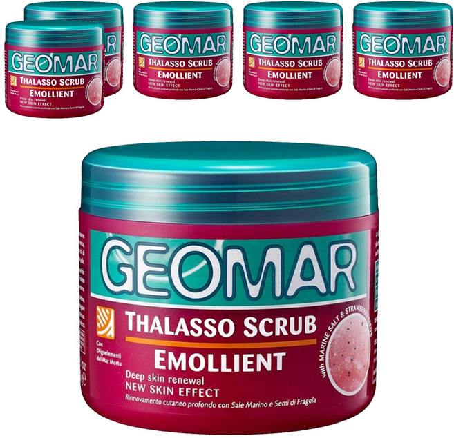 지오마 이몰리언트 바디스크럽, 600g, 6개