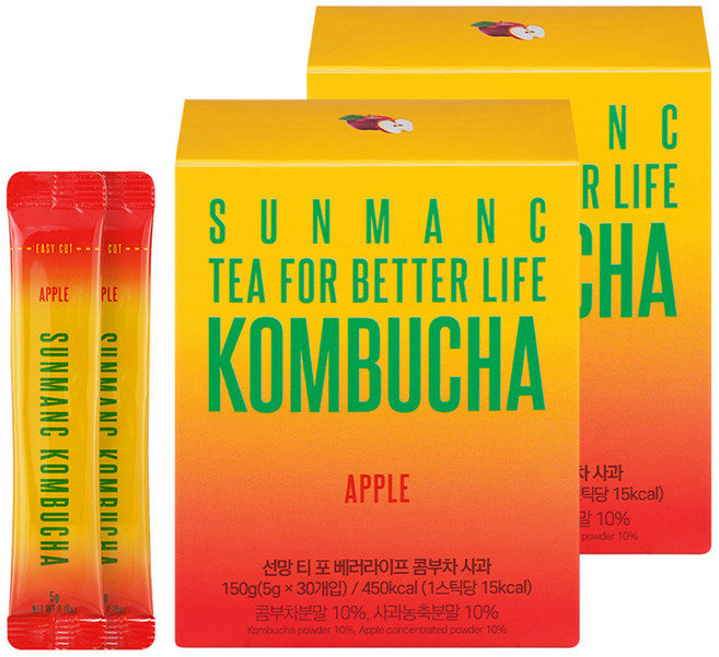 선망 콤부차 사과맛, 5g, 30개입, 2개