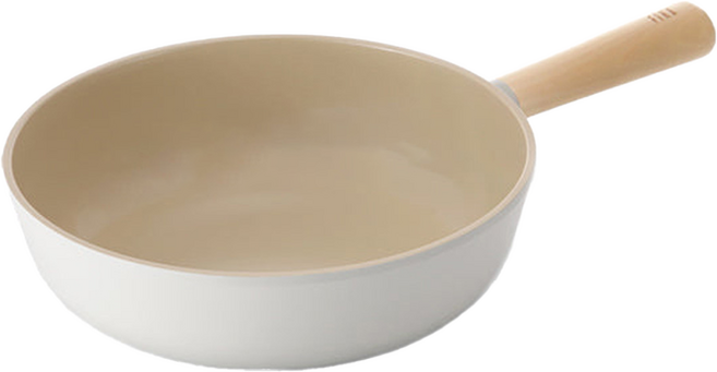 NEOFLAM FIKA系列 鑄造不沾炒鍋 IH電磁爐適用, 26cm, 1個