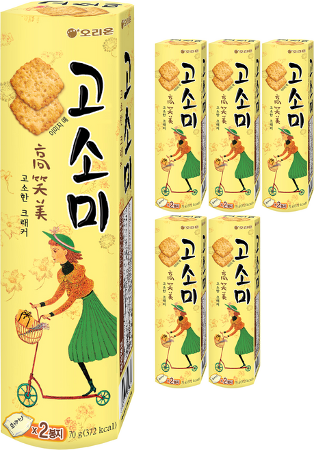 오리온 고소미, 70g, 6개