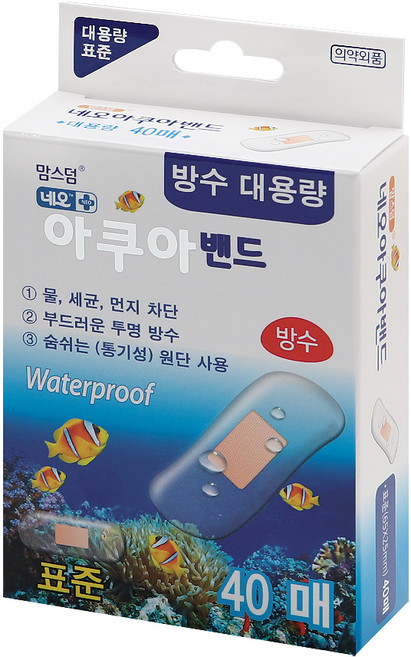 맘스덤 아쿠아밴드, 40개입, 1개