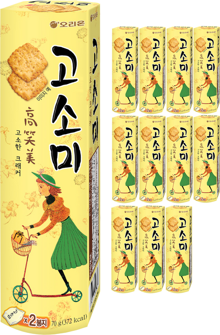 오리온 고소미, 70g, 12개