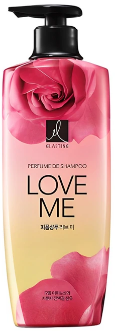 엘라스틴 퍼퓸 샴푸 러브 미, 600ml, 1개 - 쿠팡