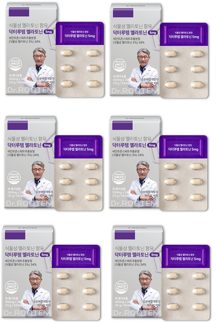 Dr.ROOTEM Dr. Rutem 含植物性褪黑激素 5mg, 15g, 6個